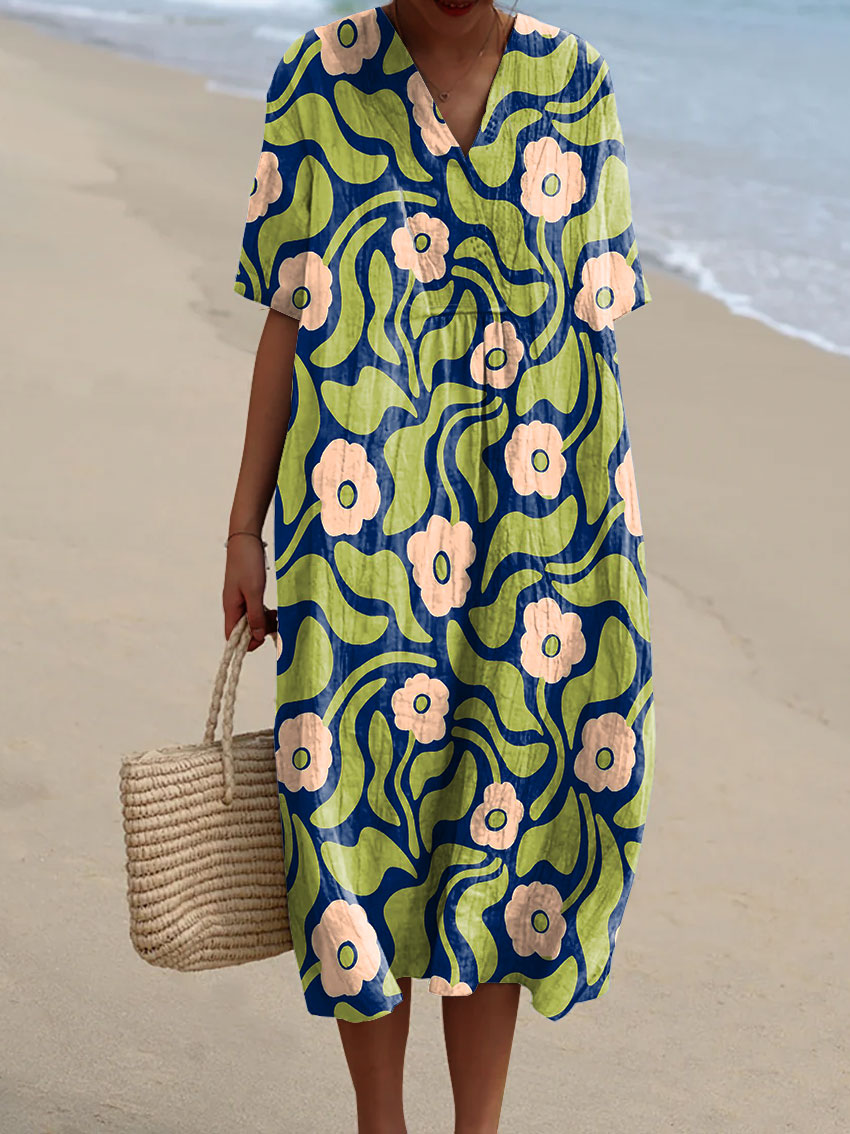 Yvonne - Flowy Pocket Summer Dresses