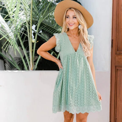 Amalia | Lace Elegance Summer Dress