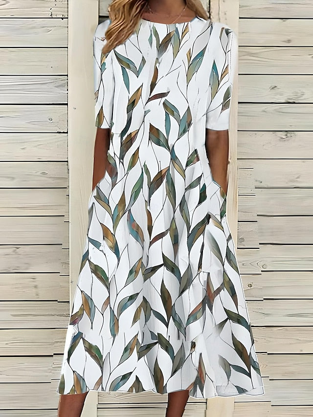 Atalia - Chic Coastal Bloom Dress