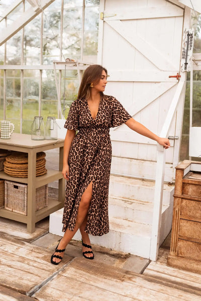 STELLA™ | THE LEOPARD MAXI DRESS