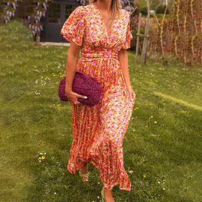 Elsie | Classic V-Neck Dress