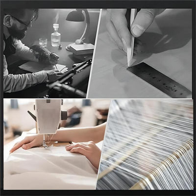 WHITE | Women's knitted patchwork down jacket