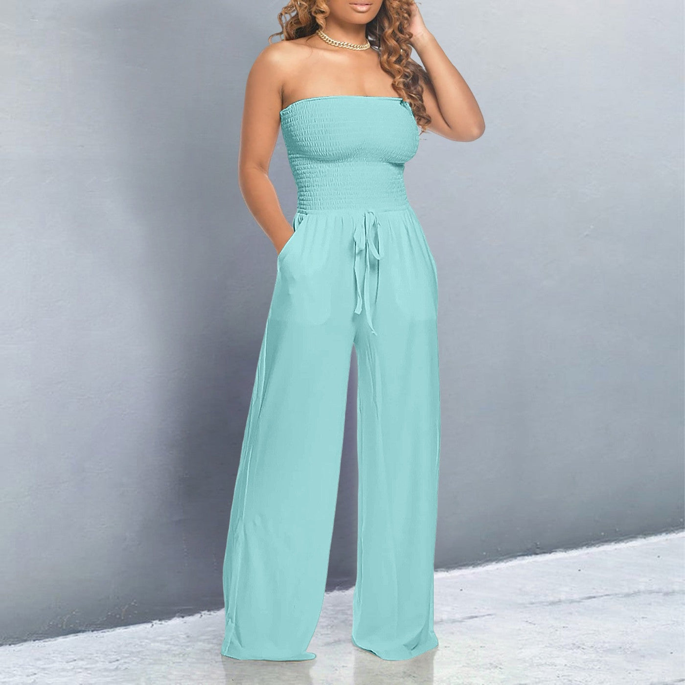 Isadora - Trendy Off-Shoulder Jumpsuit