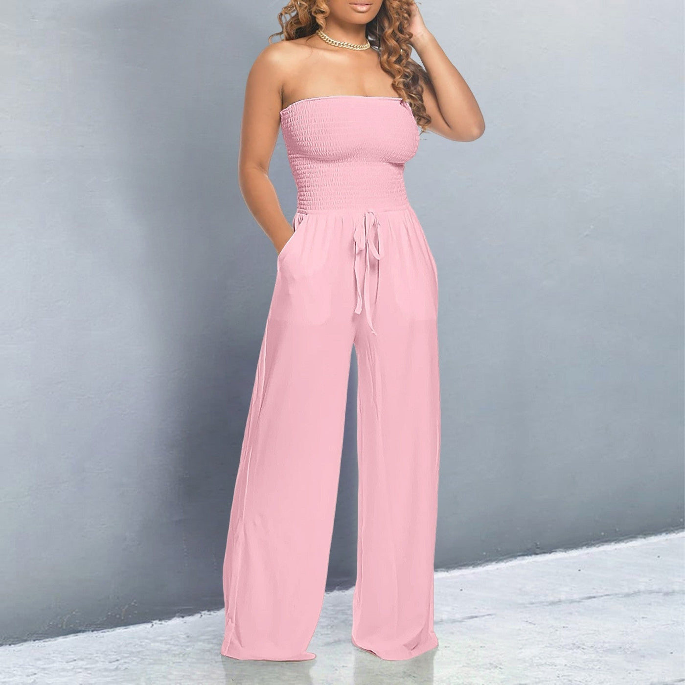 Isadora - Trendy Off-Shoulder Jumpsuit