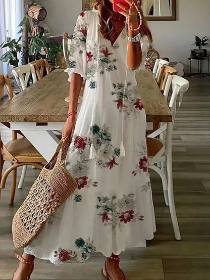 Dahlia | Boho Chic Ibiza Dress