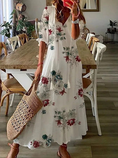 Dahlia | Boho Chic Ibiza Dress